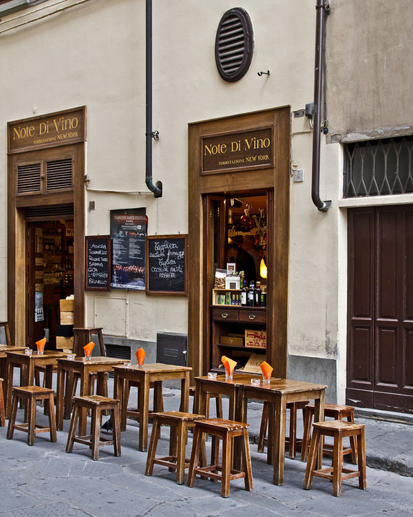 Street Restaurant, Florence...