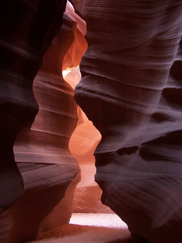 Slot canyon in Page Arizona...
