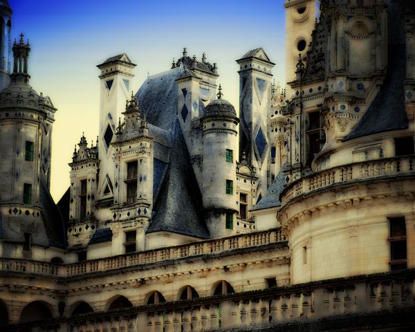 Chambord Castle in France...