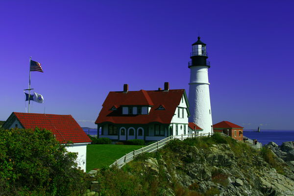 Portland Head Lighthouse, Maine...