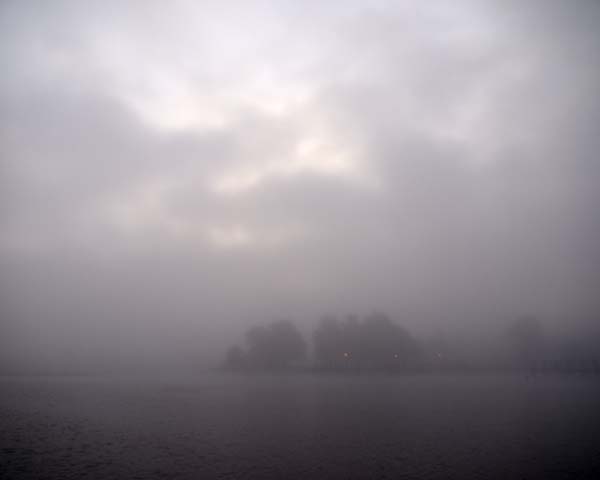 Fog on the Lake Before Sunrise...