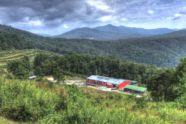HDR from overlook along the BlueRidge Parkway in N...