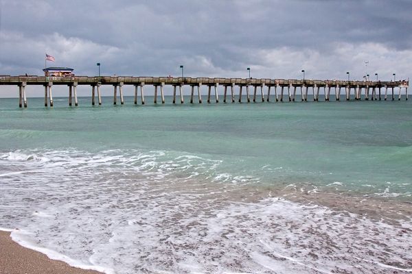 Peaceful Calm, Sharkies Pier, Florida...