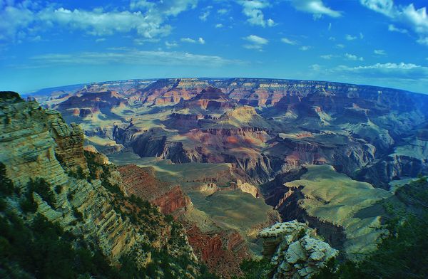 Fisheye Grand Canyon...