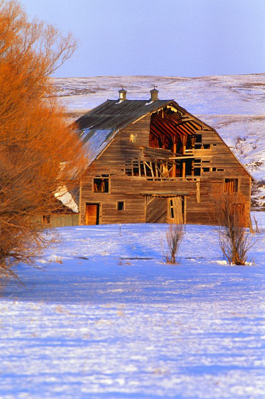 Old barn...