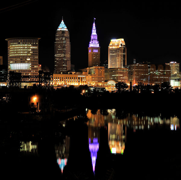 cleveland - from the flats...