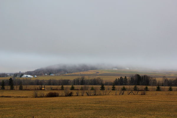 Fog and Mystery at St-Anselme...