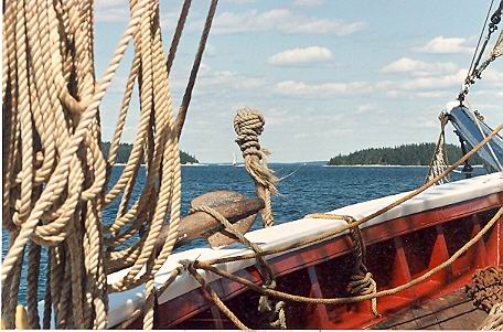 Sailing to Nowhere, in Penobscot Bay...