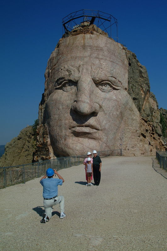 Crazy horse..the face is done........