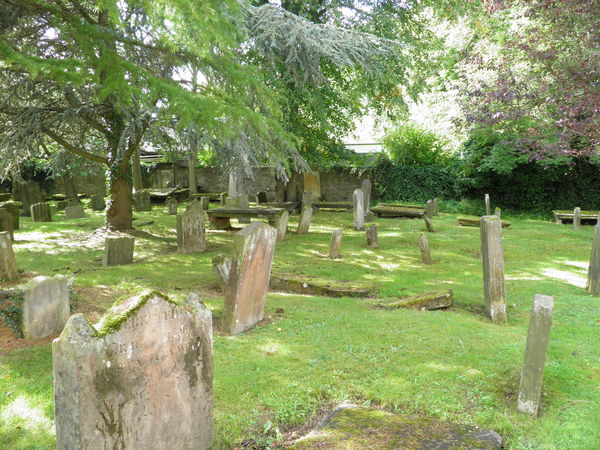 "dead center", a graveyard in Scotland...