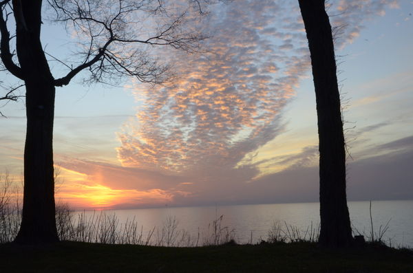 Lake Michigan Sunset - southeast shore...