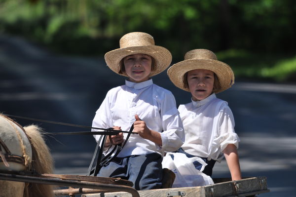 Amish boys...