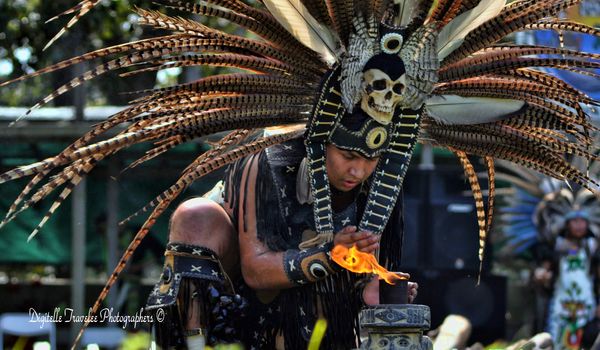 Aztec Fire Dancer...