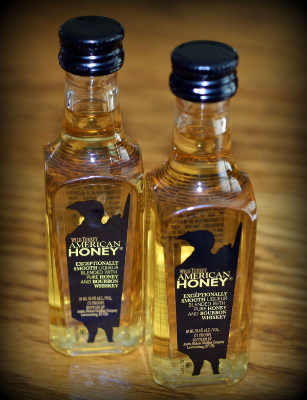 Gift from my sister for my flu. Whiskey and Honey ...