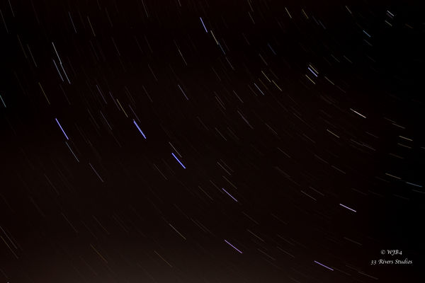 12min 30sec Star Trail PP: LR4 color and exposure ...
