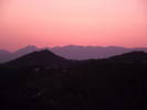 Sunset over Sayalonga, Spain. No colour change/enh...
