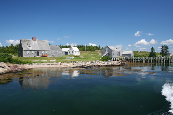 Private Island near Monhegan Island, Maine...
