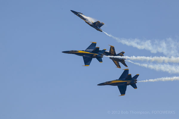 Blue Angels doing their thing...