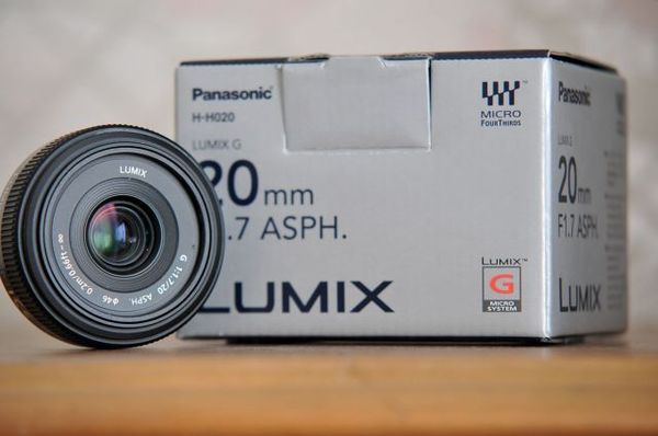 Panasonic 20mm f1.7 lens...