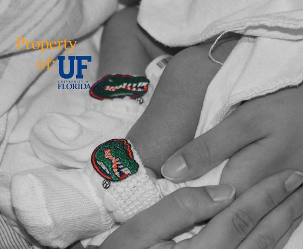 Bet you can guess they are gator fans!...