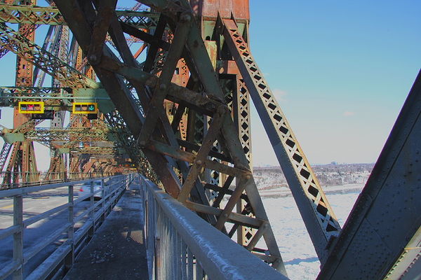 The Old Québec Bridge ... Or even views from them ...