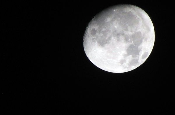 My first decent shot of the moon...