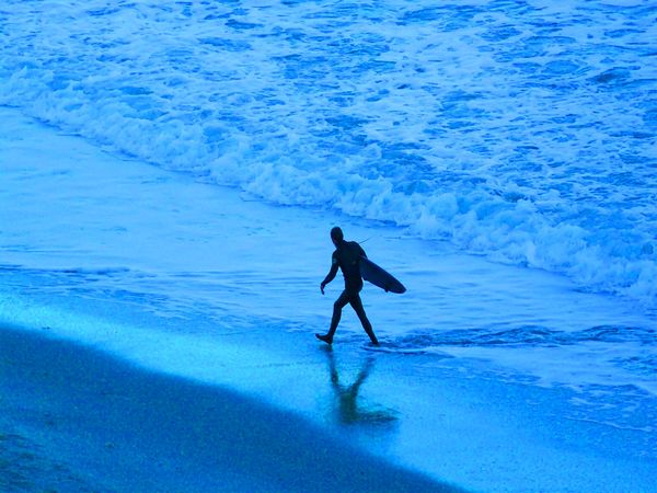 Surfer in Myrtle Beach, SC...
