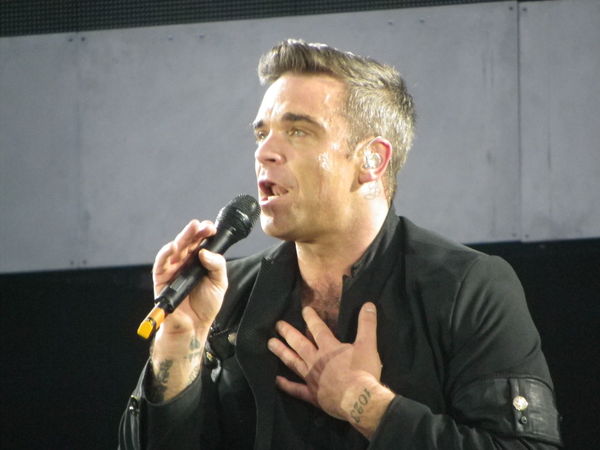 Robbie Williams In Dublin...