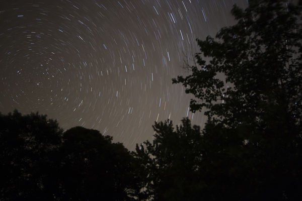 Second try at star trails...