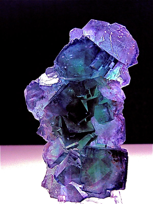 Here's another fluorite, from Africa 5"...