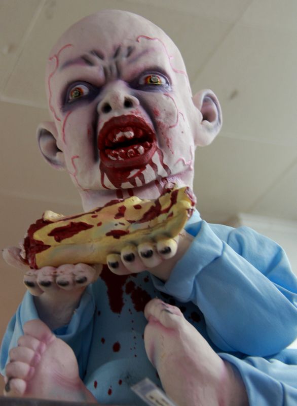 those darn zombie babies keep eating my donuts...