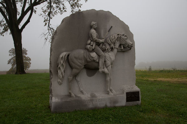 17th Pennsylvania Cavalry Monument...