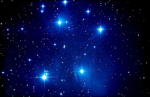 Pleiades constellation...