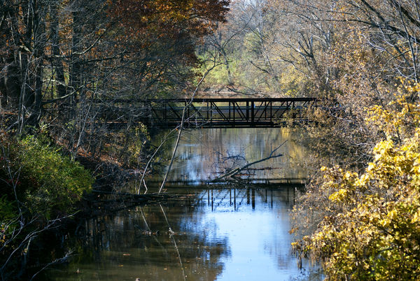 Footbridge at Henry Ford Community College, Dearbo...