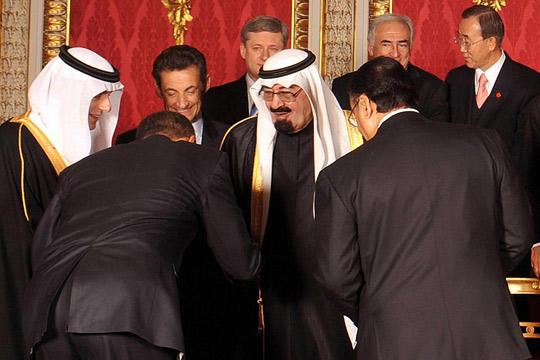 Bend-Over Diplomacy...