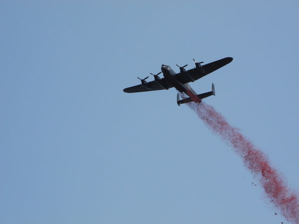 Lancaster Dropping Poppies....