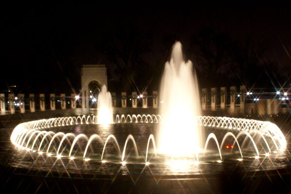 World War II memorial in DC...