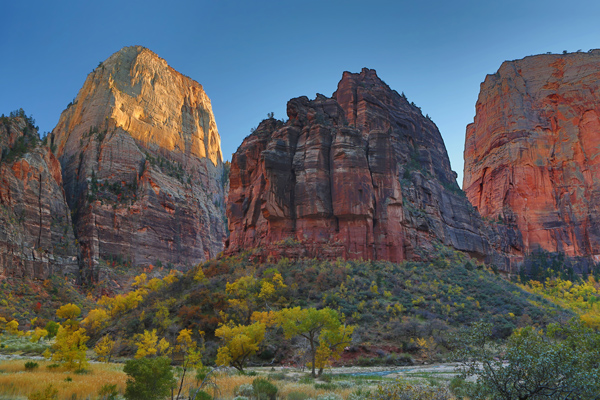 "The Organ" (in the "Big Bend" area of Zion Canyon...