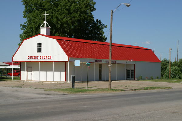Cowboy church in Jones, Oklahoma...