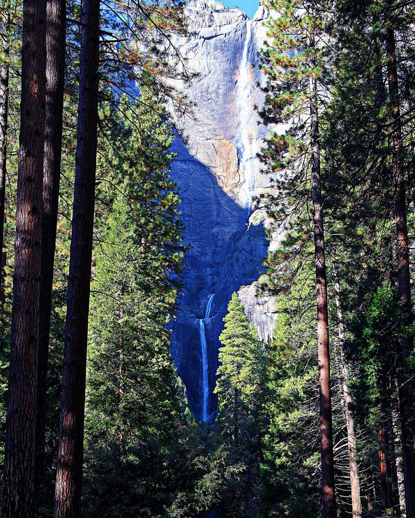 Upper & Lower Yosemite Falls - HDR...