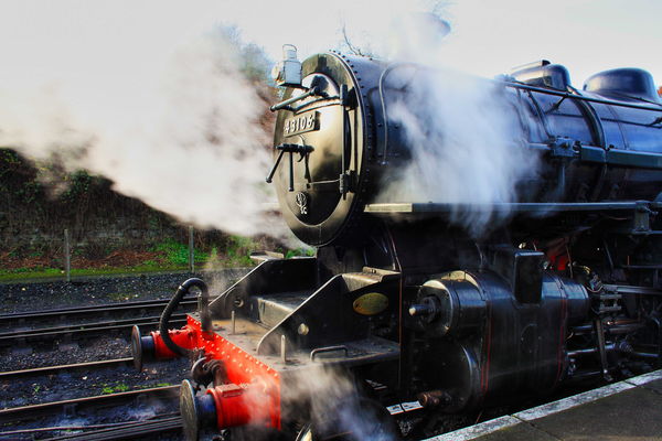 Steam train...