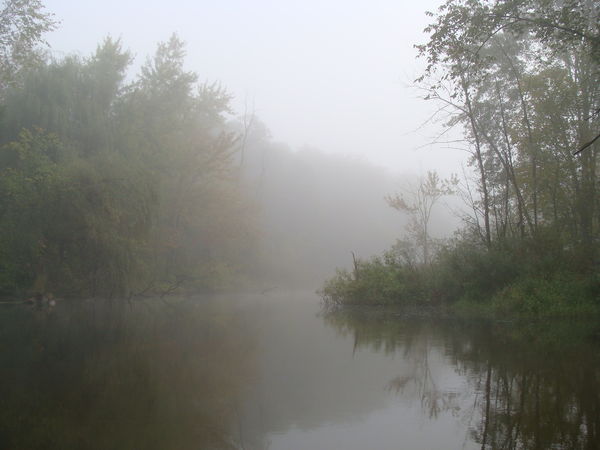 Fog on River...