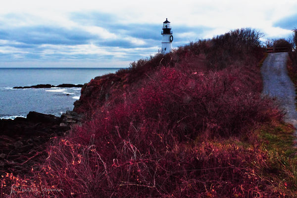 Portland Head Light, Cape Elizabeth, Maine...
