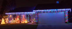 Neighbors lights...