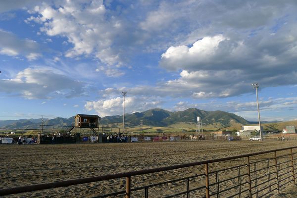 Beautiful Setting for a rodeo...