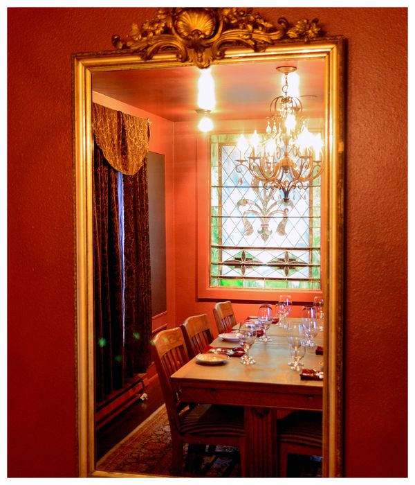 A quiet private area for great food, great family ...
