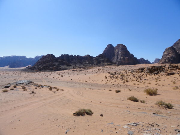 Wadi rum desert near Petra...