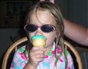 My Niece loves her sticky Ice-Cream!...
