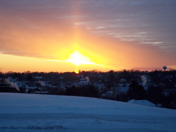 #7  Sunset Jan. 20, 2012 in Chippewa Falls, WI...