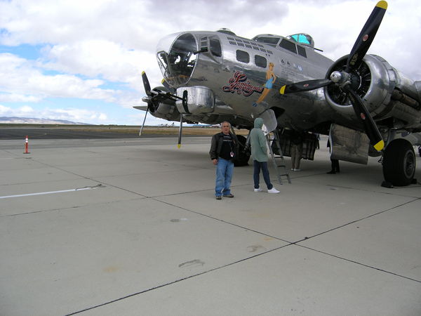 B-17 and me...